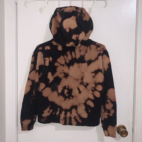 bleach dyed black sweatsuit - Picture 4 of 6